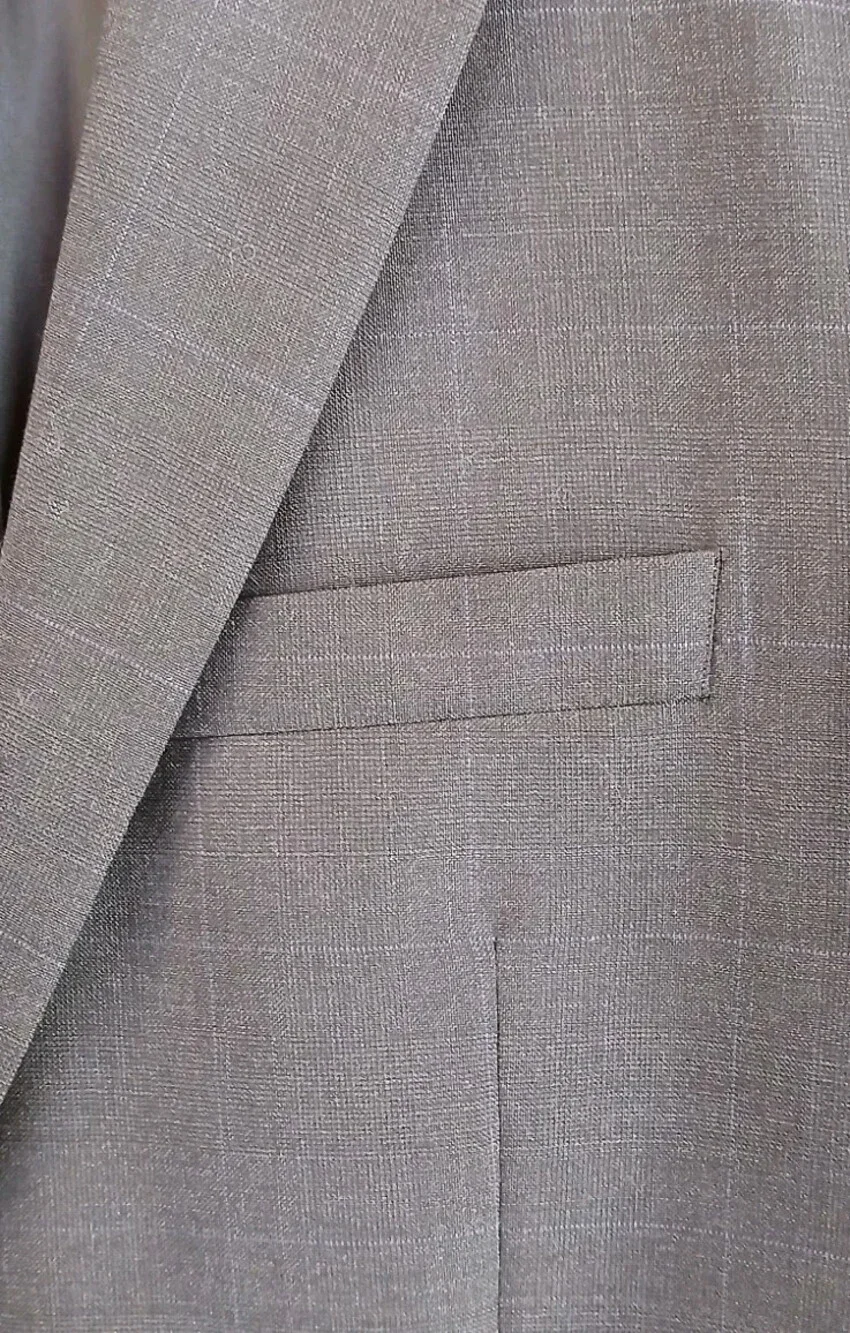 Blue Lauren Ralph Lauren Mens 42R Canada Made Blazer Suit Jacket Wool Two Button